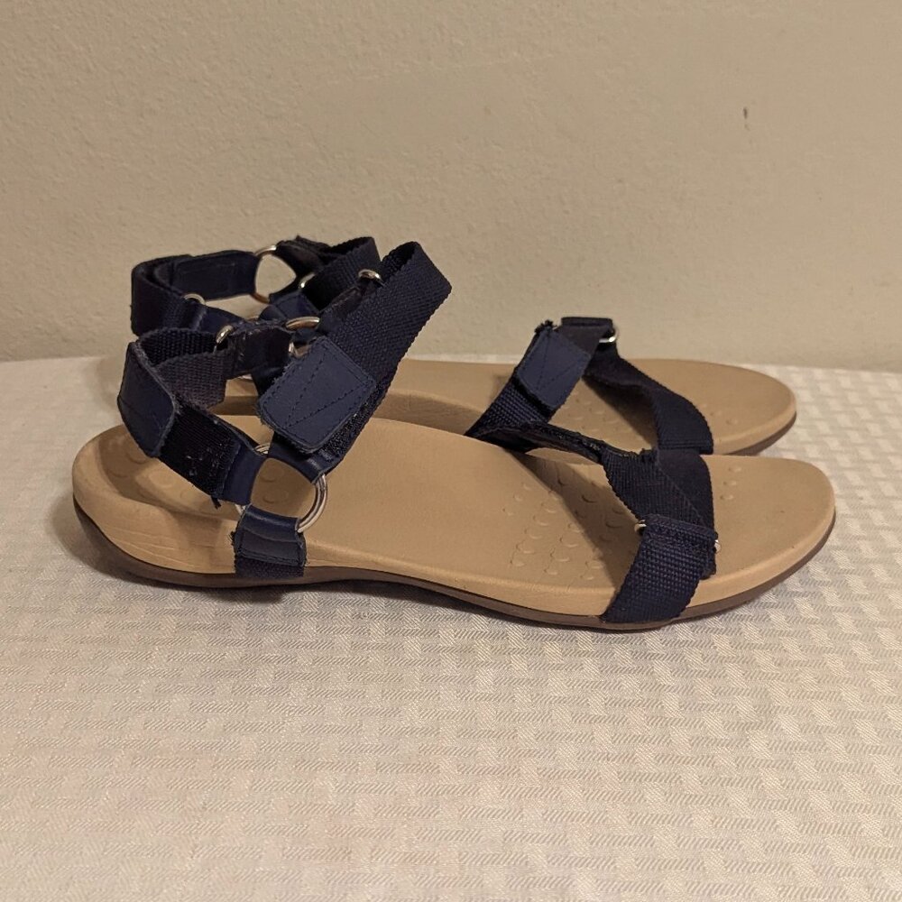 Vionic Candace Blue Strappy Sandals Size 10